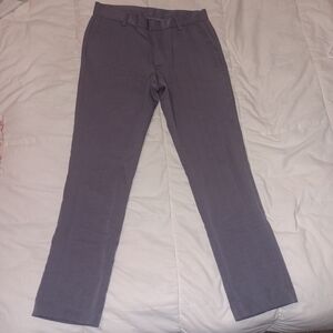 Van Heusen Gray Chinos Classic Straight-Leg